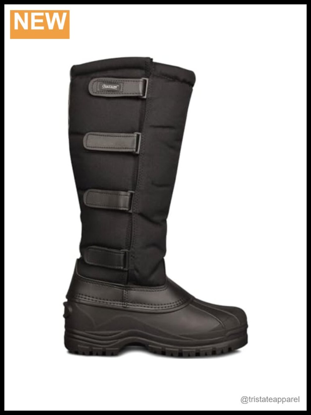 Women's Insulated Fleece-Lined Tall Winter Equestrian Riding Boots